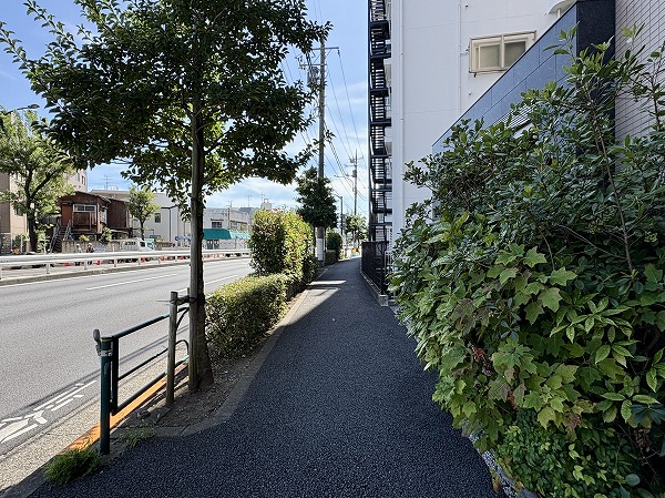 田園調布第2スカイハイツ周辺（環八通り）