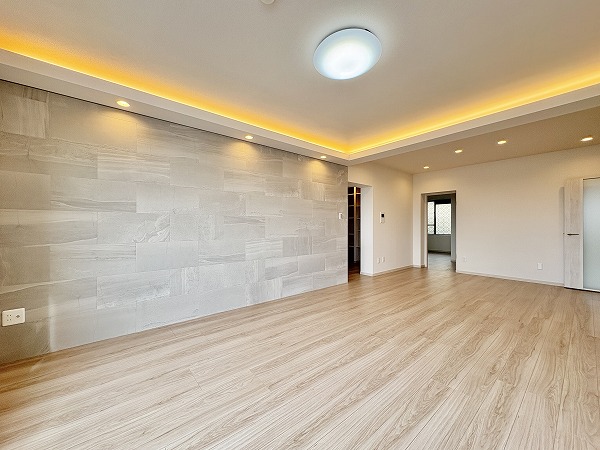 マンション雪谷テラス_リビングダイニングキッチンの写真