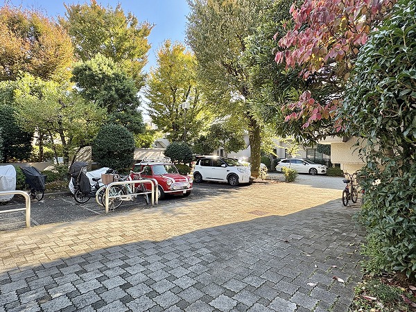 上用賀タウンホーム 中庭