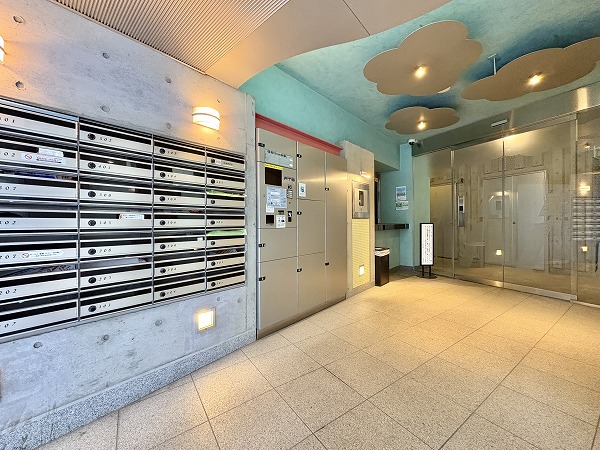 シンシア三軒茶屋レジデンスカフェ エントランス