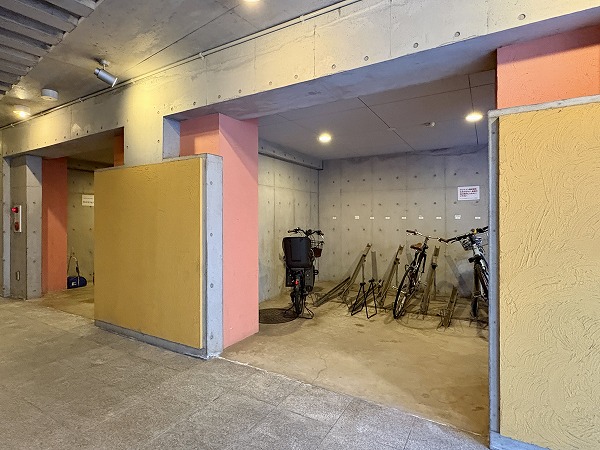 シンシア三軒茶屋レジデンスカフェ 駐輪場