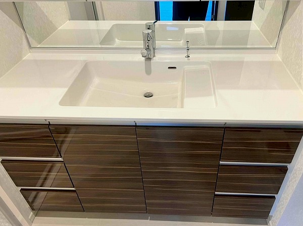 シティタワー銀座東_洗面化粧台の写真