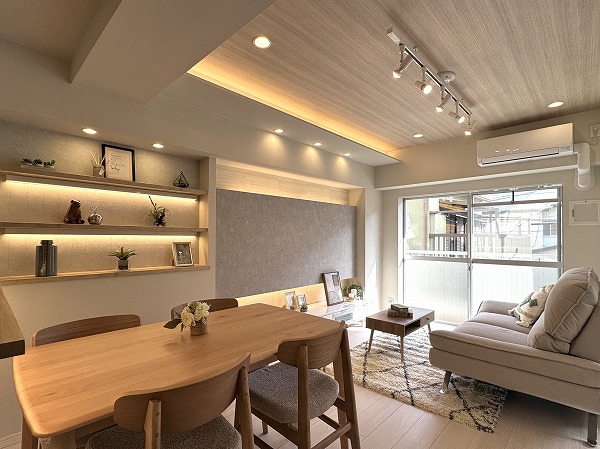 エンゼルハイム多摩川_ナチュラルなメインルームの写真