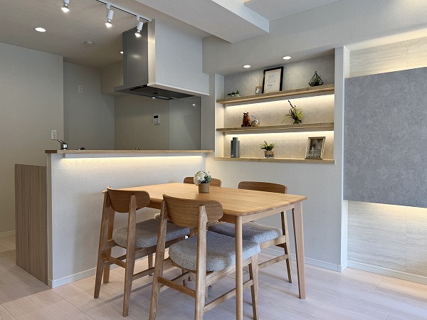 エンゼルハイム多摩川_オシャレな対面キッチンの写真