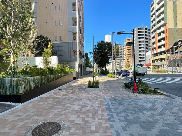 山の手通り沿い