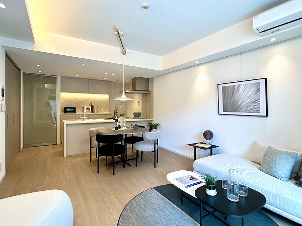 パークハウス荻窪_広々としたリビングダイニングキッチンの写真3