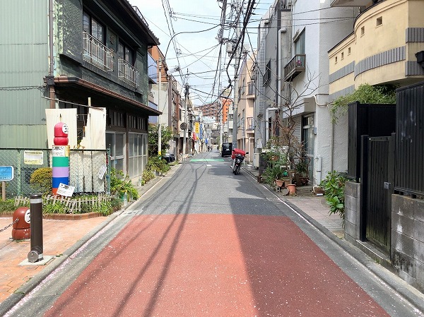 マンションまでの道のり