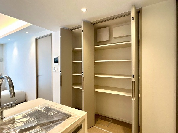 パークハウス荻窪_リビング横収納の写真