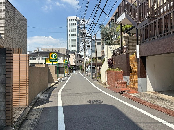 閑静な住宅街
