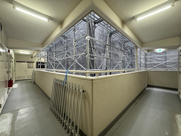 クレール白金台　外廊下