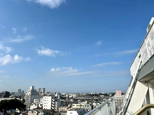 吉祥寺マンション_バルコニーからの眺望