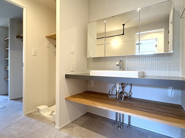 オーベル桜上水_お洒落なパウダールームの写真