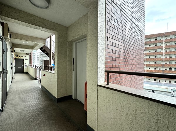 ライオンズマンション平和島　外廊下