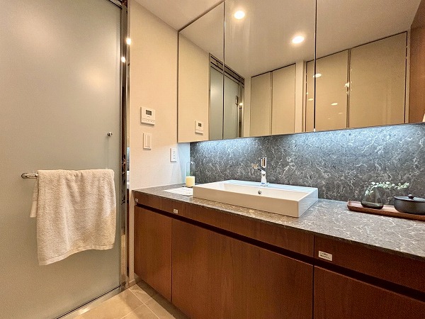 ブリリア一番町_広々としたパウダールームの写真