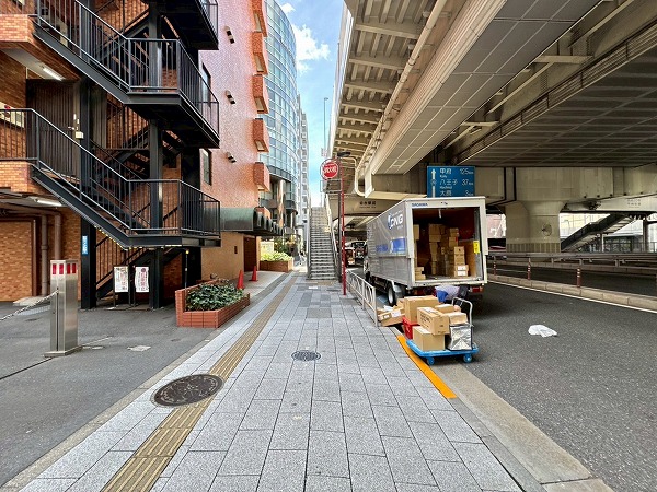 マンションまでの道のり