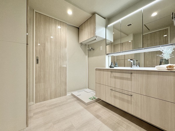 パークタワー東京フロント_洗面室の写真