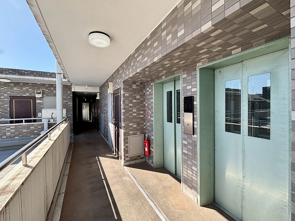 サンセール神楽坂 外廊下