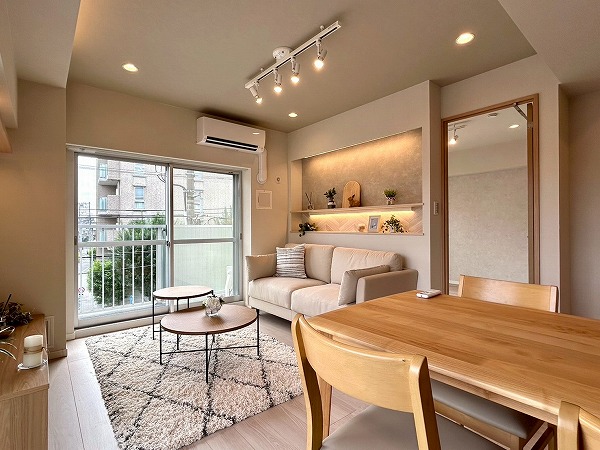 メゾン西永福_リビングダイニングの写真1