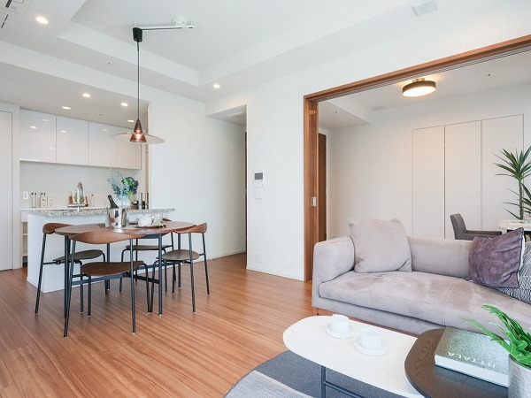 ザ・パークハウス晴海タワーズ ティアロレジデンス_LDKの写真