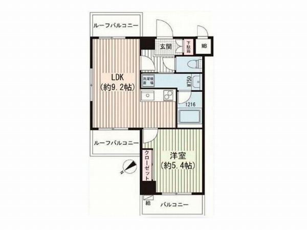 グランド・ガーラ渋谷松濤_間取り図の写真