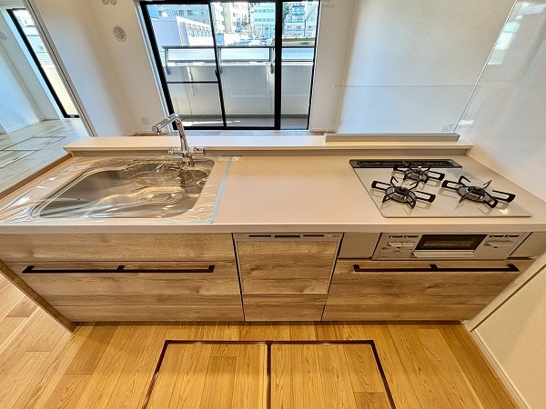 日神パレステージ信濃町_使いやすそうなキッチンの写真