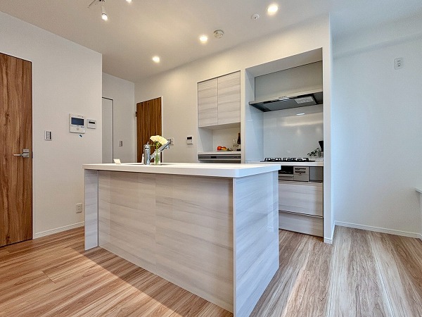 ビラハイツ北の丸_リノベーション済みのキッチンの写真