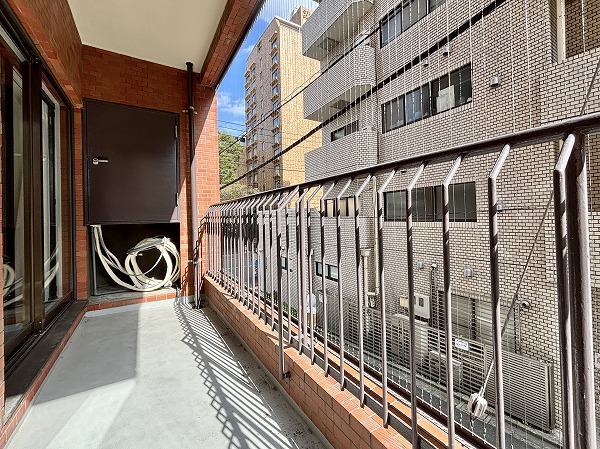 南青山セピアコート_南東向きのバルコニーの写真