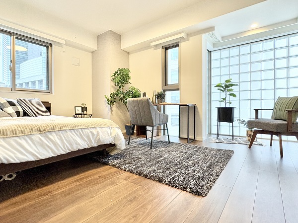 カテリーナ代々木プレイス_主寝室にぴったりな洋室の写真