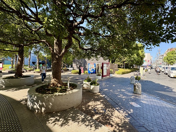 駅周辺の風景