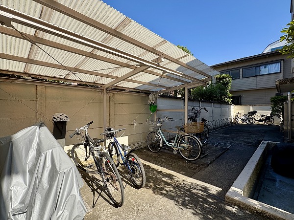 馬事公苑南サンハイツ　駐輪場