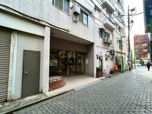 高円寺サマリヤマンション_アプローチ