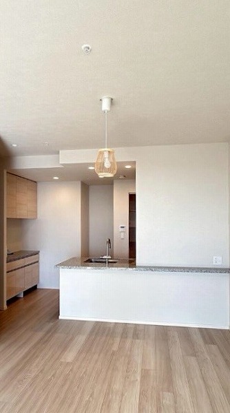 パークタワー晴海_広々としたリビングダイニングの写真