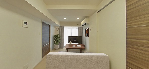 豊栄新都心マンション_リビングダイニングキッチンの写真