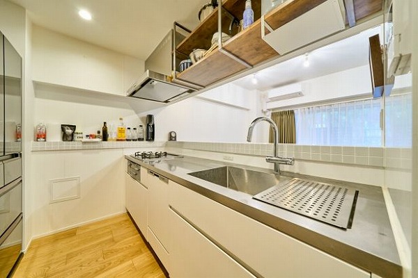 広尾マンション_キッチンの写真