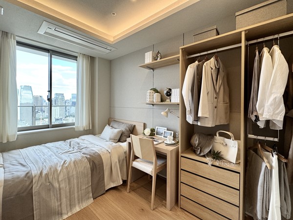 パークコート浜離宮ザタワー_寝室の写真