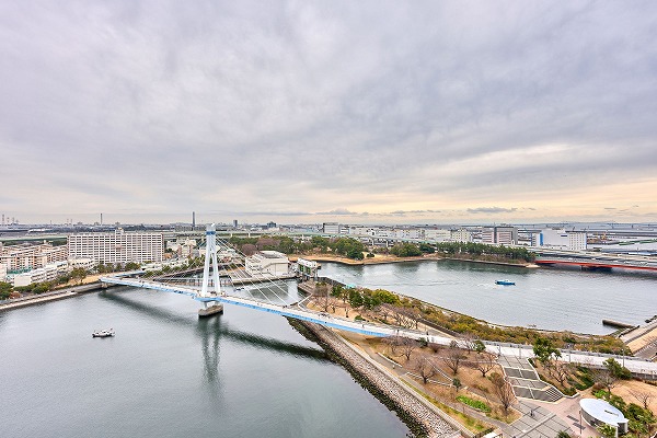 アップルタワー東京キャナルコート_眺望の写真