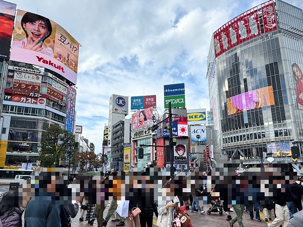 渋谷スクランブル交差点