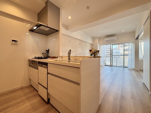 グランドシティ白山_リビングダイニングキッチンの写真