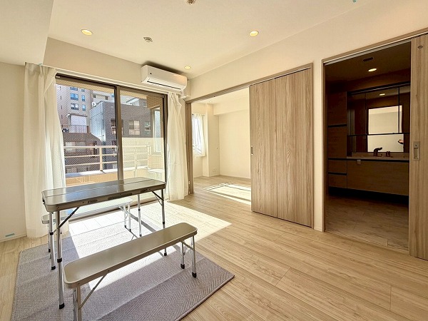 ルモンド恵比寿_リビング全体の写真