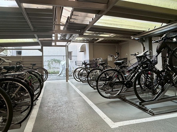 蒲田ビューハイツ　駐輪場