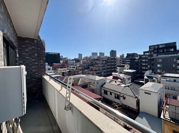 サンセール神楽坂_日当たり良好なバルコニーの写真