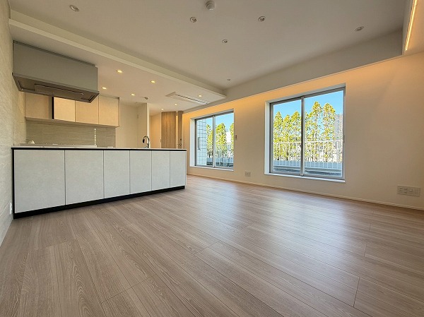 D’クラディア神宮外苑ハイヴァリー_リビングダイニングキッチン全体の写真