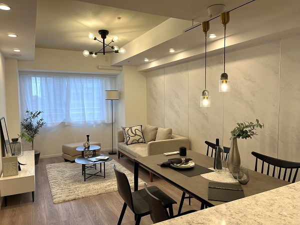 アトラスタワー小石川_リビングダイニングキッチンの写真