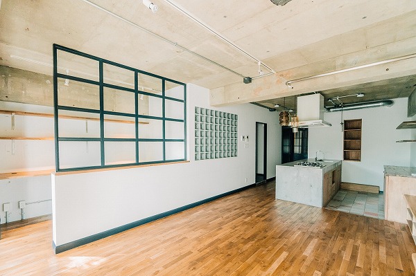 上野毛リッツハウス_リビングダイニングキッチンの写真