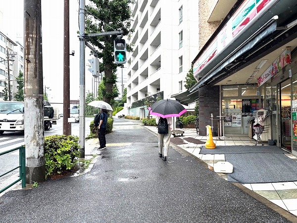 等々力ビューハイツまでの道のり3