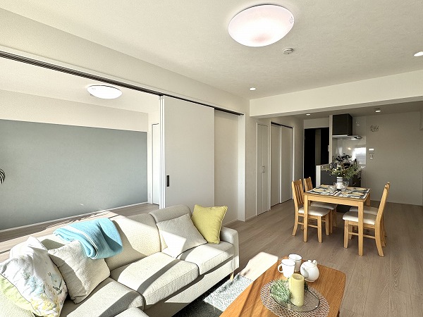 多摩川ハウス_LDKの写真3