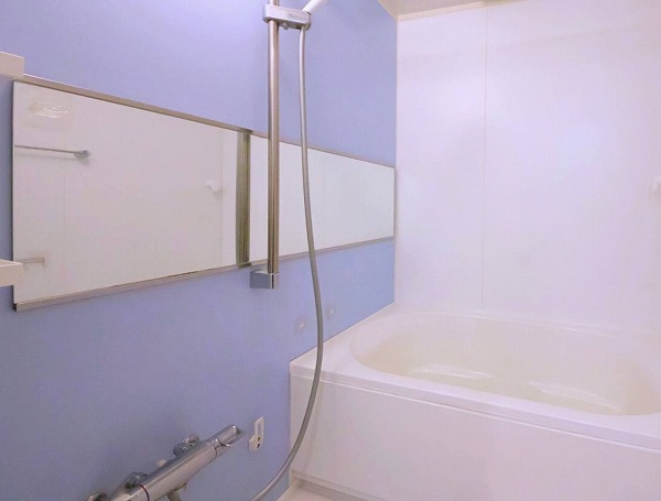 代々木ヒルズ_コンパクトなバスルームの写真