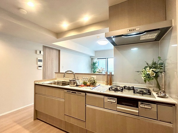 エクレールガーデン南荻窪_対面式のキッチンの写真