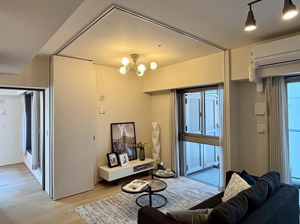 プレミスト神楽坂_コンパクトな洋室の写真