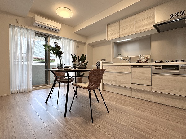 パークハウス渋谷山手_リビングダイニングキッチンの写真